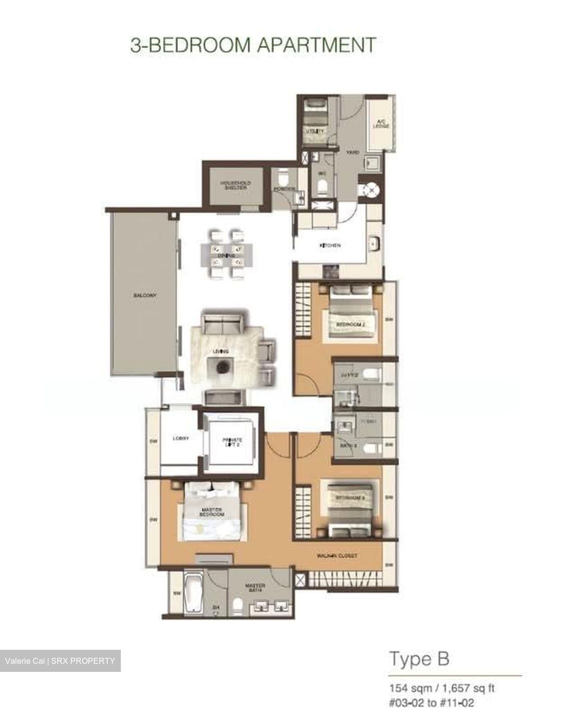 RESIDENCES AT EMERALD HILL (D9), Apartment #600532401